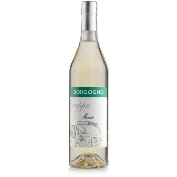 Grappa Di Moscato 43% Borgogno Alc. 0.7L, Borgogno