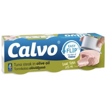 Ton In Ulei Masline Easy Flip Calvo 3*65g, Calvo