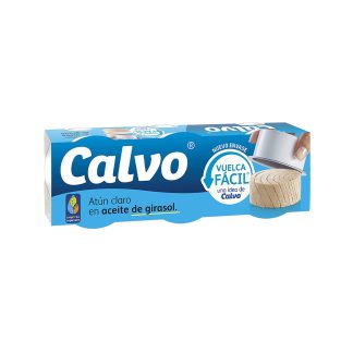 Ton In Ulei De Floarea Soarelui Vuelca Facil Calvo 3*65G, Calvo