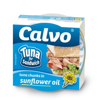 Ton Pentru Sandvis In Ulei Vegetal Calvo 142g, Calvo