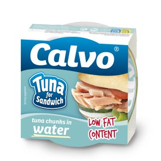 Ton Pentru Sandvis In Sos Natur Calvo 142g, Calvo