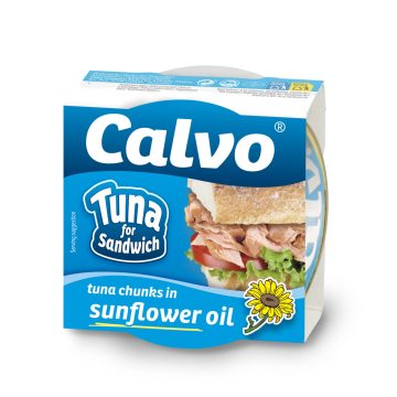 Ton Pentru Sandvis In Ulei Vegetal Calvo 142g, Calvo