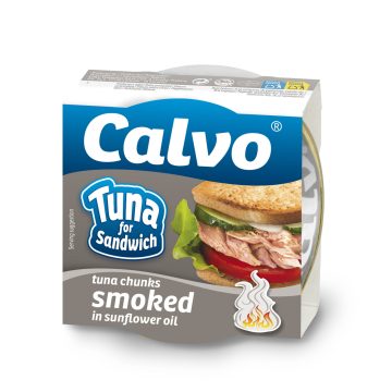 Ton Afumat Pentru Sandvis Calvo 142g, Calvo