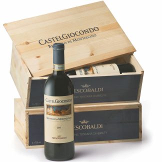 2*Vin Rosu CastelGiocondo Brunello Di Montalcino Frescobaldi DOCG 0.75L + Cutie, Frescobaldi