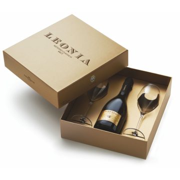 Vin Spumant Alb Brut Millesimato Leonia 0.75l + Pahare, Frescobaldi