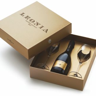 Vin Spumant Alb Brut Millesimato Leonia 0.75l + Pahare, Frescobaldi