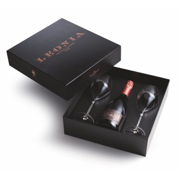 Vin Spumant Rose Brut Millesimato Leonia Doc 0.75l + Pahare, Frescobaldi