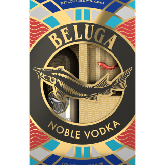 Beluga Noble Vodka 40% 0.7l Alc. + Pahar, Beluga