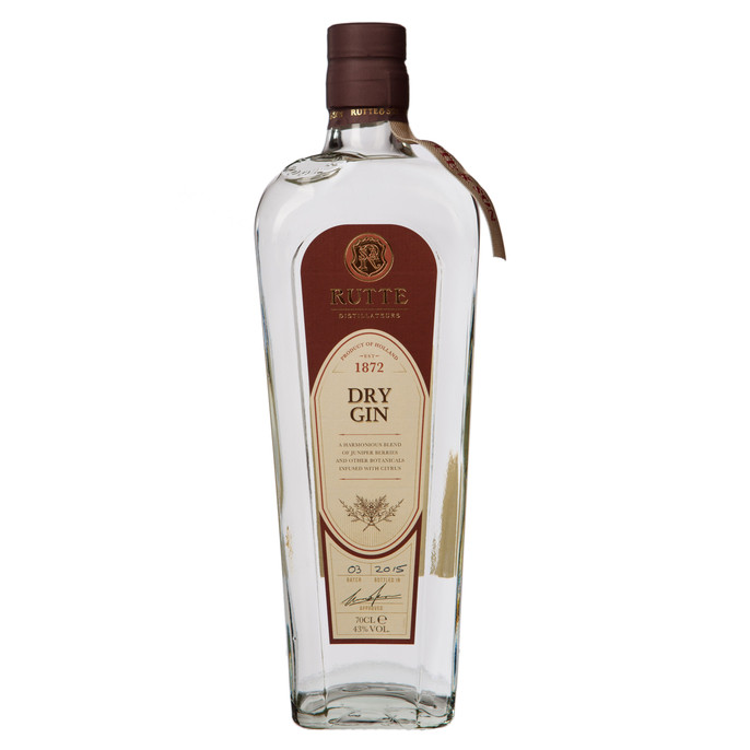 Gin Dek Rutte 43% alc. 0.7 L, Rutte