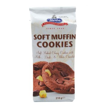 Biscuiti Soft Muffin Merba 210g, Merba