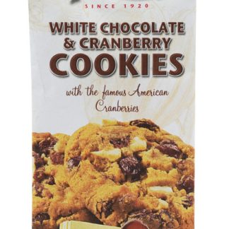 Biscuiti Cu Ciocolata Alba Si Merisoare Merba 200g, Merba