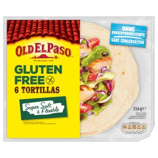 Tortillas Fara Gluten Old El Paso 216g, Old El Paso