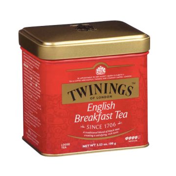 Ceai Negru English Breakfast Cutie Metal Twinings 100g, Twinings