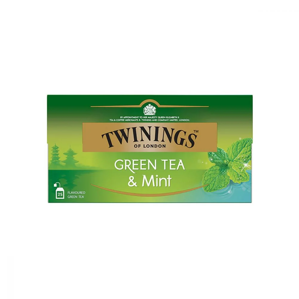 Ceai Verde Cu Aroma Menta Twinings 25*1.5g, Twinings