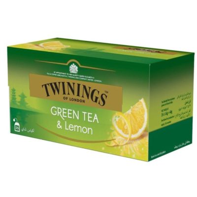 Ceai Verde Cu Aroma Lamaie Twinings 25*1.6g, Twinings