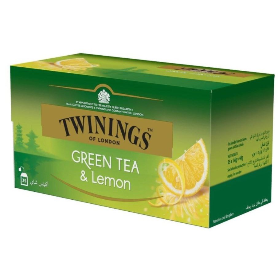 Ceai Verde Cu Aroma Lamaie Twinings 25*1.6g, Twinings