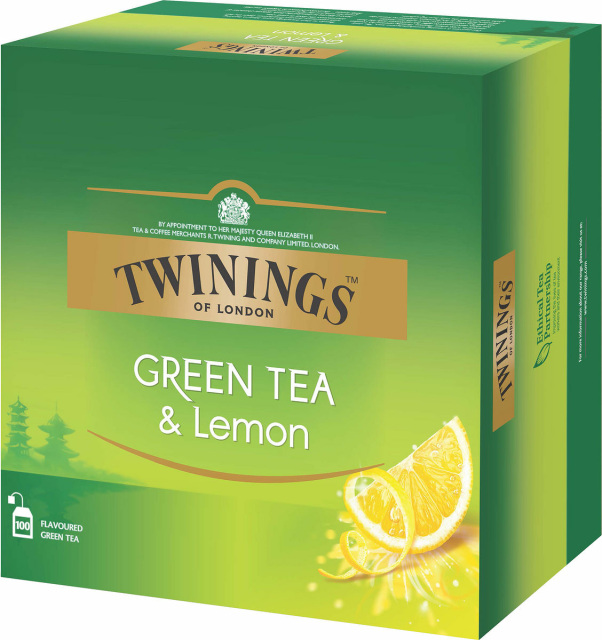 Ceai Verde Cu Lamaie Twinings 100*1.6g, Twinings