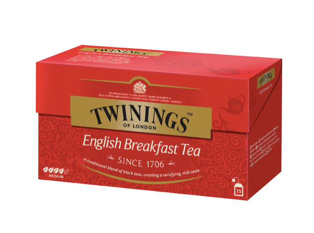 Ceai Negru English Breakfast Twinings 25x2g, Twinings