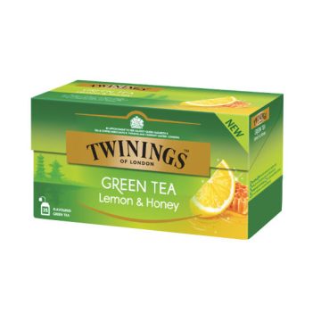 Ceai Verde Cu Aroma De Lamaie Si Miere Twinings 25x1.6g, Twinings