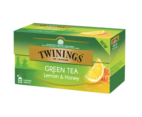 Ceai Verde Cu Aroma De Lamaie Si Miere Twinings 25x1.6g, Twinings
