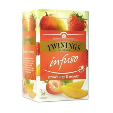 Ceai Pentru Infuzie Cu Capsuni Si Mango Twinings 20x2g, Twinings