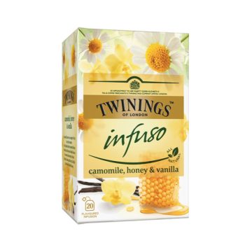 Ceai Pentru Infuzie Cu Musetel Miere Si Vanilie Twinings 20x1.5g, Twinings