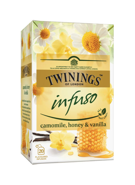 Ceai Pentru Infuzie Cu Musetel Miere Si Vanilie Twinings 20x1.5g, Twinings