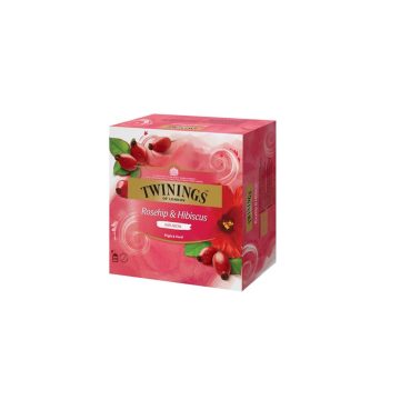 Infuzie Macese & Hibiscus Twinings 100*2.5g, Twinings