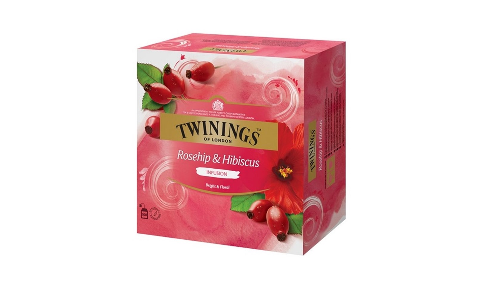 Infuzie Macese & Hibiscus Twinings 100*2.5g, Twinings