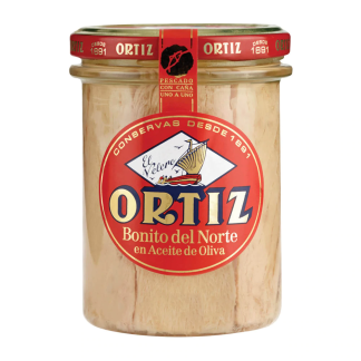 Ton Alb In Ulei Masline Bonito Del Norte Ortiz 220g, Ortiz