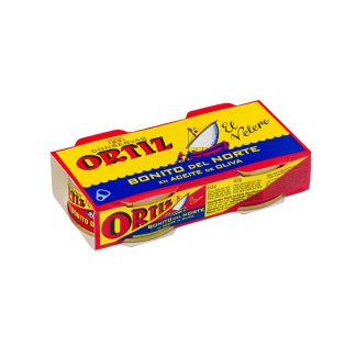 Ton Alb In Ulei Masline Bonito Del Norte Ortiz 2*63g, Ortiz