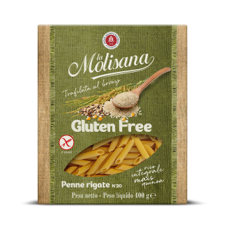 Paste Fara Gluten Penne Rigate No20 La Molisana 400g, La Molisana