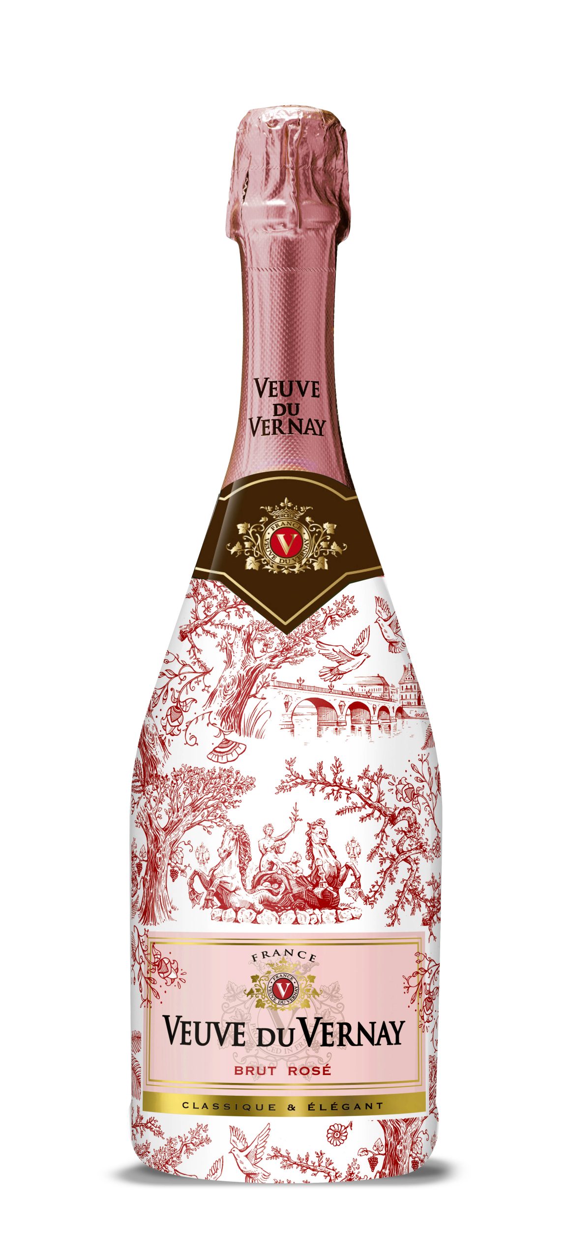 Vin Spumant Roze Brut Veuve De Vernay Editie Limitata 0.75l, Veuve du Vernay