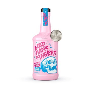 Lichior Crema De Zmeura cu Rom Dead Mans Fingers 17% Alc. 0.7l, Dead Mans Fingers