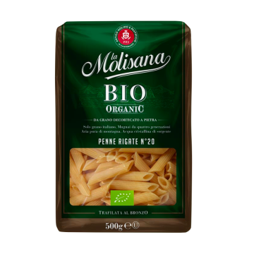 Penne Rigate Bio Organice La Molisana 500g, La Molisana