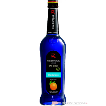 Sirop Blue Curacao Riemerschmid 0.7l, Riemerschmid