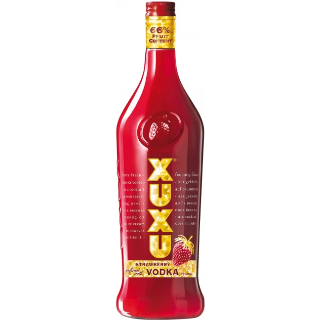 Lichior De Capsuni & Vodka Xuxu 15% alc. 0.7l, Xuxu