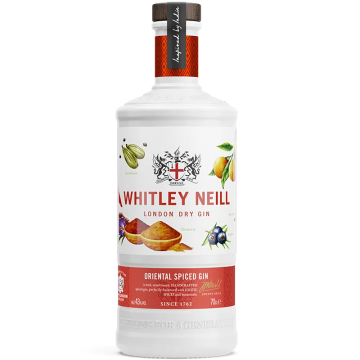 Gin Oriental Spiced Whitley Neill 43% Alc. 0.7l, Whitley Neill