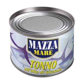 Ton in Ulei de Floarea Soarelui Mazza 1.7kg, Mazza