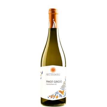Vin Alb Pinot Grigio Sicilia IGP Settesoli 0.75l  , Cantine Settesoli