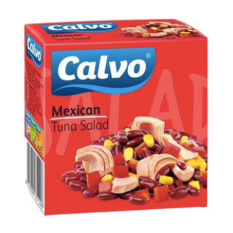 Salata Mexicana Cu Ton Calvo 150g, Calvo
