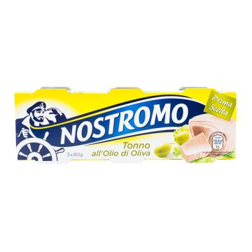 Ton In Ulei Masline Nostromo 3x80g, Nostromo