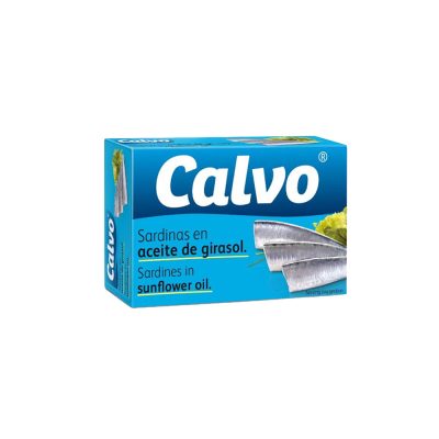 Sardine In Ulei Vegetal Calvo 120g, Calvo
