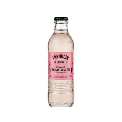 Apa Tonica Rubarba & Hibiscus Franklin&Sons 200ml, Franklin amp Sons
