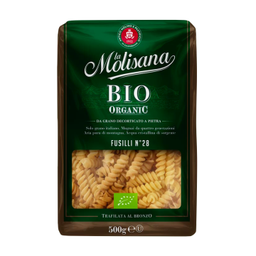 Paste Fusilli Bio Organice La Molisana 500g, La Molisana