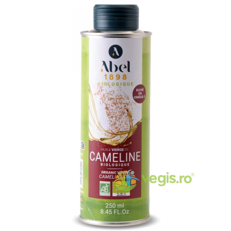 Ulei de Camelina Virgin Presat la Rece pentru Asezonat Ecologic/Bio 250ml