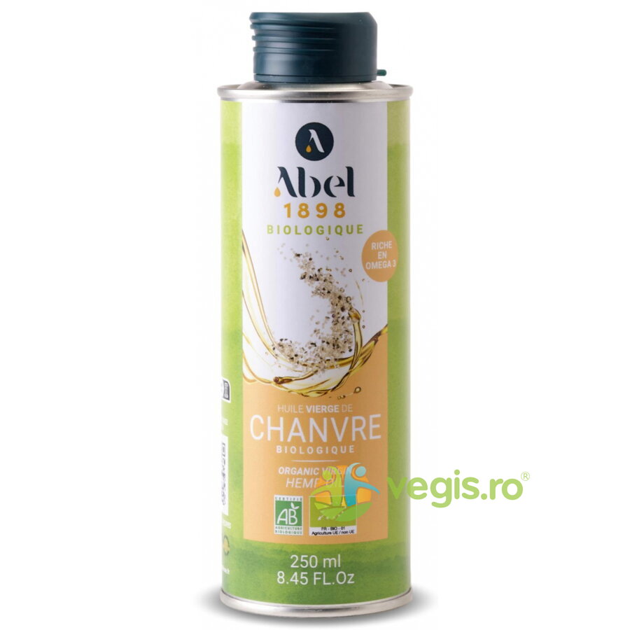 Ulei de Seminte de Canepa Virgin pentru Asezonat Ecologic/Bio 250ml