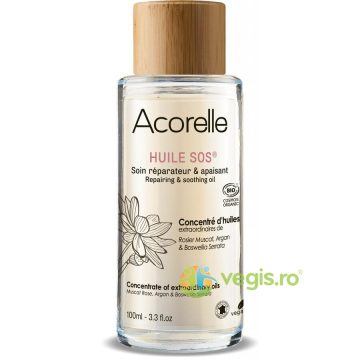 Ulei SOS dupa Epilare pentru Fata si Corp cu Ulei de Argan si Muscata Rosie Bio 100ml