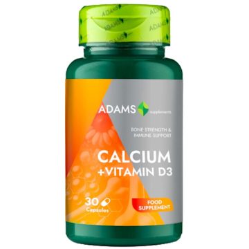 Calciu + Vitamina D3 30cps