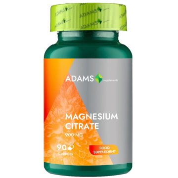 Citrat de Magneziu 900mg 90cps